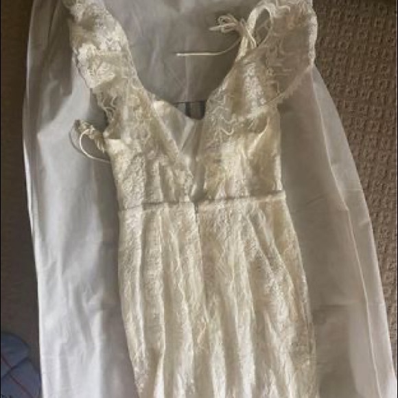 Galina Boho wedding dress - size 8 - Picture 8 of 9